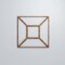 Ekena Millwork Medium Marion Decorative Fretwork Wood Wall Panels, Walnut, 15 3/8"W x 15 3/8"H x 3/8"T WALW16X16X0375MARWA - alternate 4